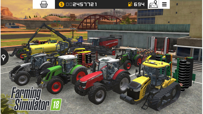 PS Vita/3DS『Farming Simulator 18』海外で6月発売―もっと気軽に農業！