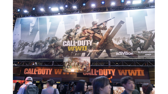 【TGS2017】マルチプレイを体験！『Call of Duty: WWII』プレイレポ―巨大なブースが存在感を放つ