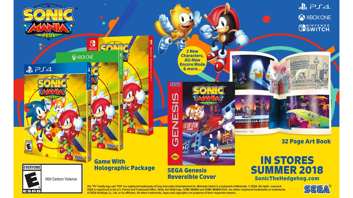 新モードや新キャラを追加した『Sonic Mania Plus』が海外発表！ 短編アニメシリーズも予告
