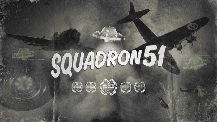50年代モノクロ映画風シューター『Squadron 51』ティーザー映像！