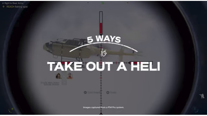 PS4版『ファークライ5』海外ゲームプレイーあらゆる方法でヘリの墜落を試みる