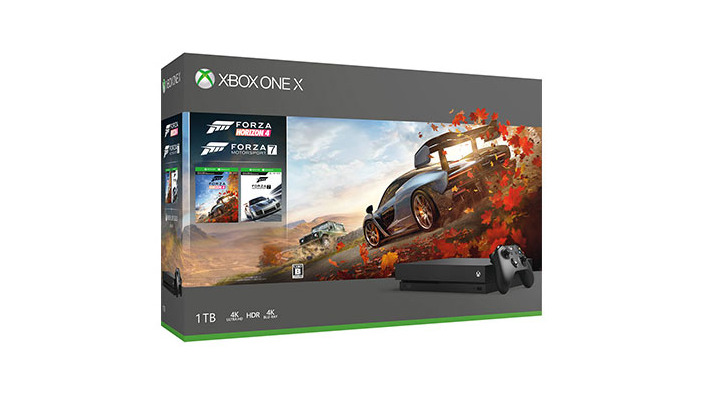 『Forza Horizon 4』同梱のXB1X/Sが10月2日発売―Xbox One Xには『Forza 7』も付属