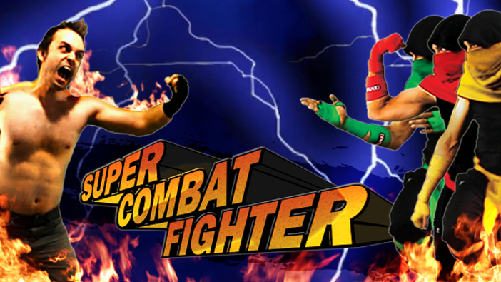 『モータルコンバット』風の実写2D格ゲー『Super Combat Fighter』Kickstarter開始！