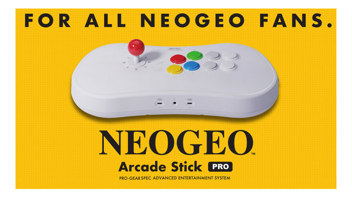 「NEOGEO Arcade Stick Pro」収録タイトルや独自機能といった製品特徴を公開！厳選の格闘ゲーム20作品は必見