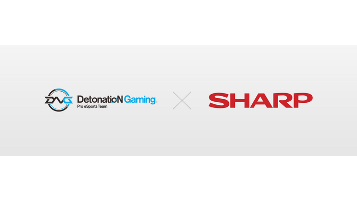 「DetonatioN Gaming」がシャープとスポンサーを締結！モバイルe-Sportsタイトルの更なる強化も