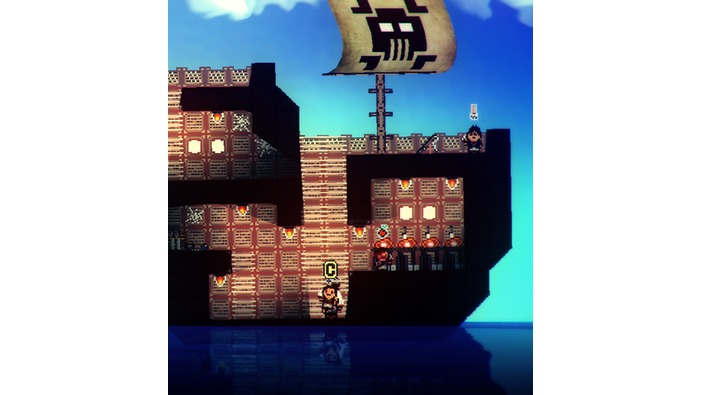 海賊をテーマにした2Dプラットフォーマー『Pixel Piracy』の”海賊版”が”公式”リリース