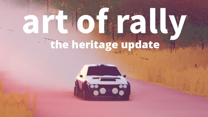 高評価レースシム『art of rally』8台の新車、ゴーストカー、カラーリング等追加の「the heritage update」12月14日配信予定