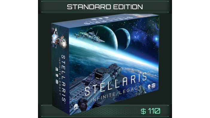 宇宙シム『Stellaris』テーマのボードゲーム「Stellaris Infinite Legacy」Kickstarterキャンペーン開始！24時間で1億4500万円を集める