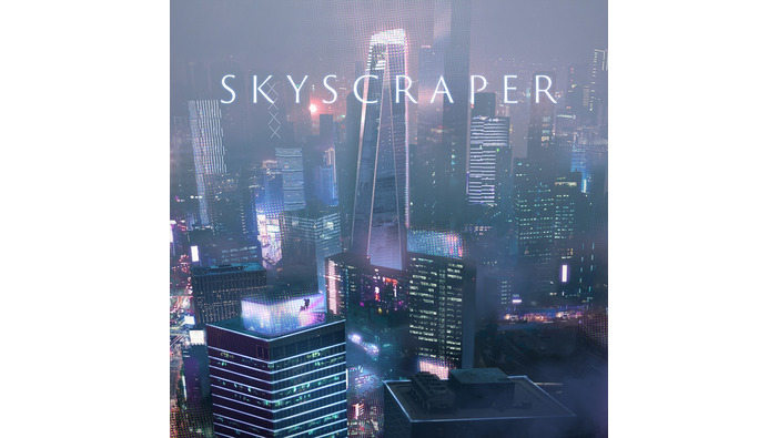 超高層ビルから不敵に飛び降りる謎の男は……？近未来パルクール対戦FPS『Skyscraper』2022年リリース
