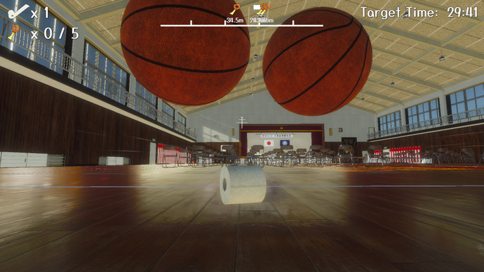 ボールになれないならせめてゴールに入りたい！アクションADV『トイレットペーパーはバスケットボールになりたい』PC向けに6月18日リリース