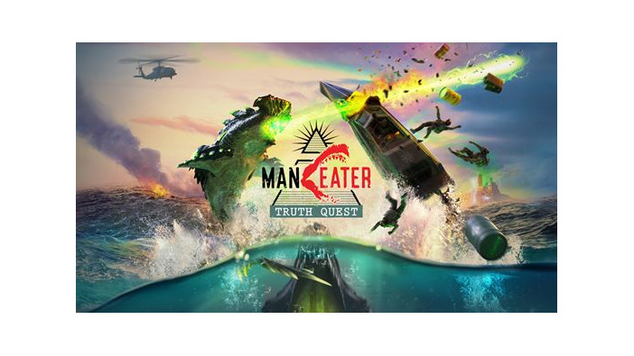 サメアクション『Maneater』DLC「Truth Quest」8月31日発売―進化するサメに陰謀論者たちが食いついた