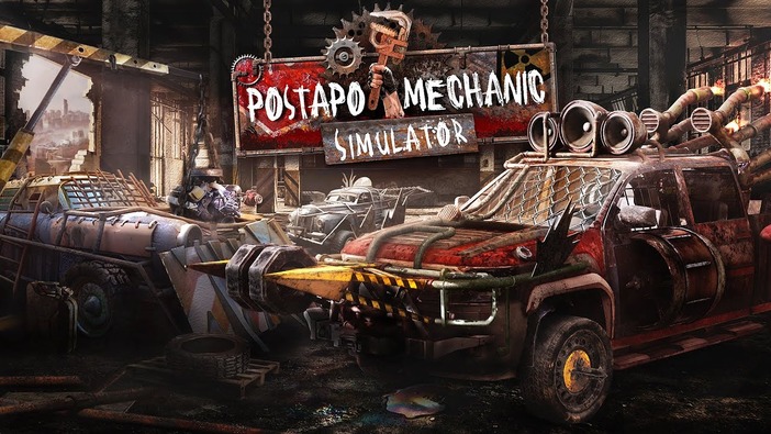 終末デスレースカー整備シム『Postapo Mechanic Simulator』発表！マッド全開の改造車を整備・修理しよう