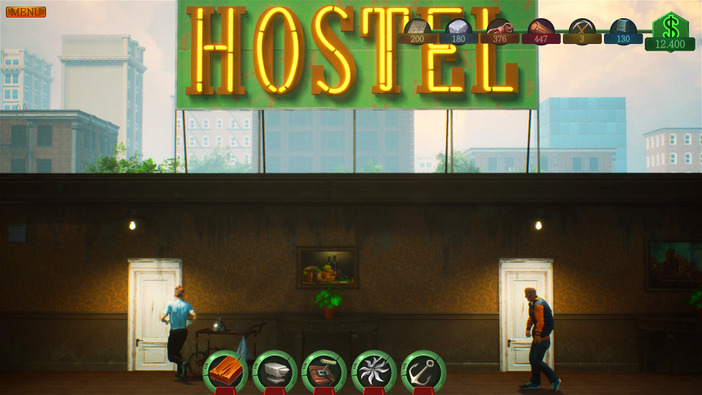 恐怖ホテル経営シム『Serial Killer Life』Steamストアページ公開―銀行強盗のために宿泊者を罠と脅しで捕獲