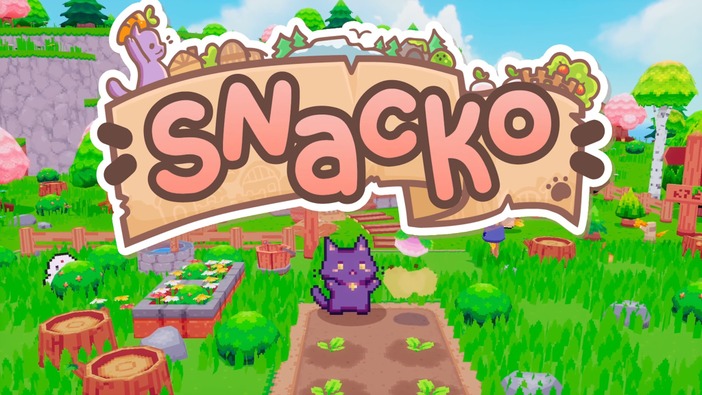 2D子猫の3Dフィールド農業アドベンチャー『Snacko』海外PS5/PS4版の発売が決定―最新映像公開【Wholesome Games Direct】