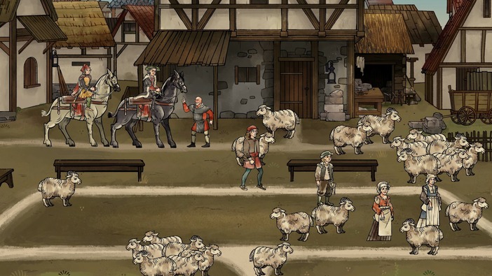 彩色写本調の映像で16世紀のドイツでの冒険描くObsidian新作RPG『Pentiment』発表！2022年11月発売予定―ゲームプレイ映像公開【XBGS2022】