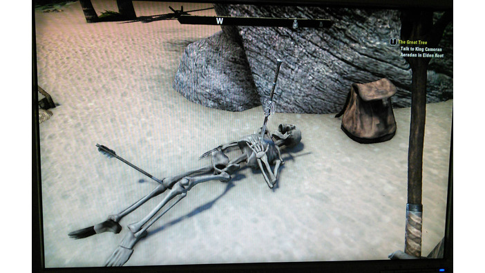 本日の一枚『TESOで発見！膝に矢を受けてしまった白骨死体』