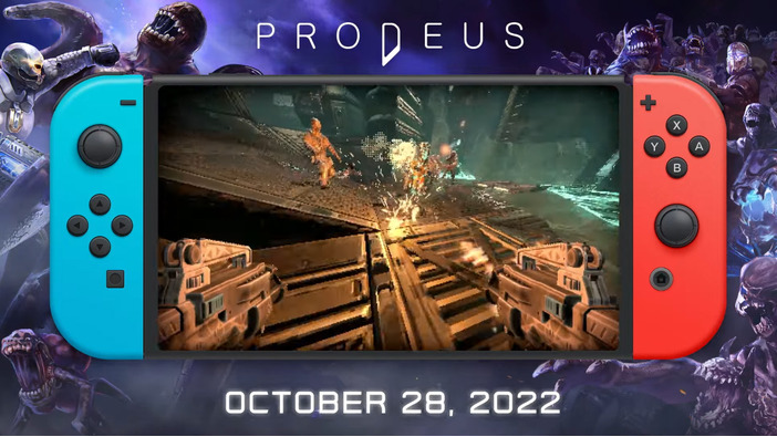 レトロ新しい『DOOM』系FPS『Prodeus』延期していたニンテンドースイッチ版の配信日が決定