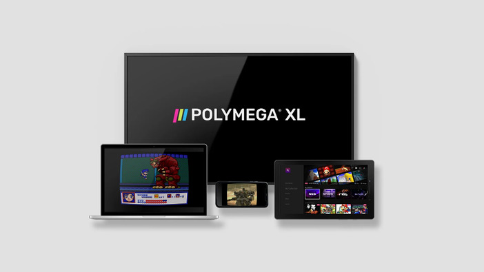 レトロゲーム互換機「POLYMEGA」の機能を様々なデバイスで利用できる無料アプリ「Polymega App」発表