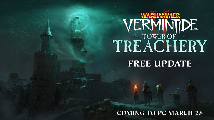 近接Co-opアクション『Warhammer: Vermintide 2』新たなマップを追加する無料DLC「Tower of Treachery」PC向けに3月28日リリース