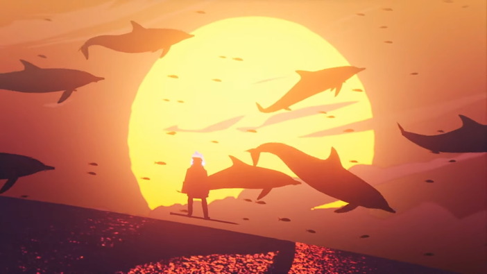『ABZÛ』を手掛けたGiant Squid新作―スケボーのように砂漠を駆ける『Sword of the Sea』が発表！【PlayStation Showcase】