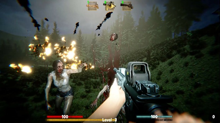 血肉が飛び散るゴア満載のゾンビ弾幕FPS『Dead Zone: Rebirth of Survivors』Steamにて2024年Q1リリース