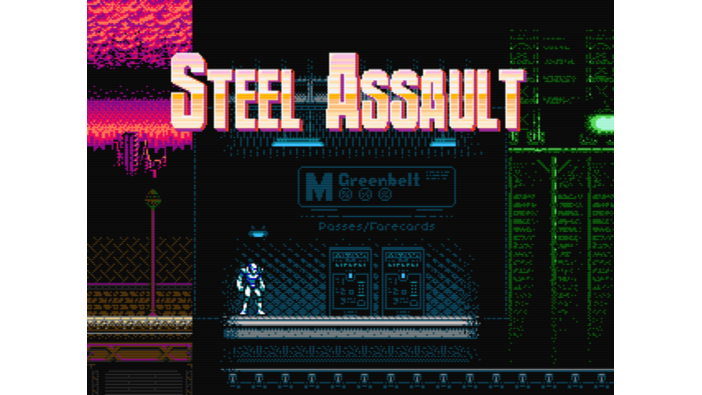 レトロなファミコン風アクション『Steel Assault』がKickstarterに登場 ― グラフィックもサウンドも懐かしい