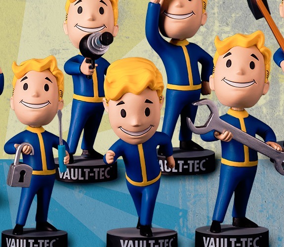 キュートなVault Boyが勢揃い！『Fallout 4』ボブルヘッドフィギュアが予約受付中