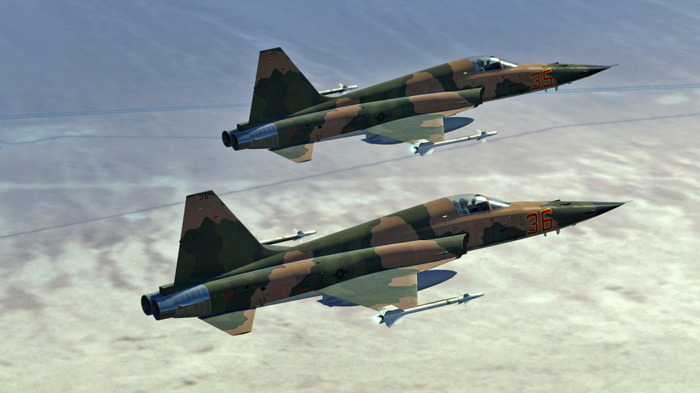 冷戦の名機が飛ぶフライトシム『DCS: F-5E Tiger II』が早期アクセス開始