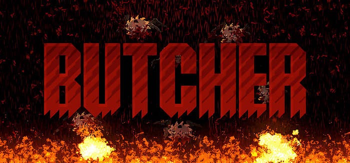 キャラクター小っさ！血みどろ2Dガンアクション『BUTCHER』が2016年秋Steam配信