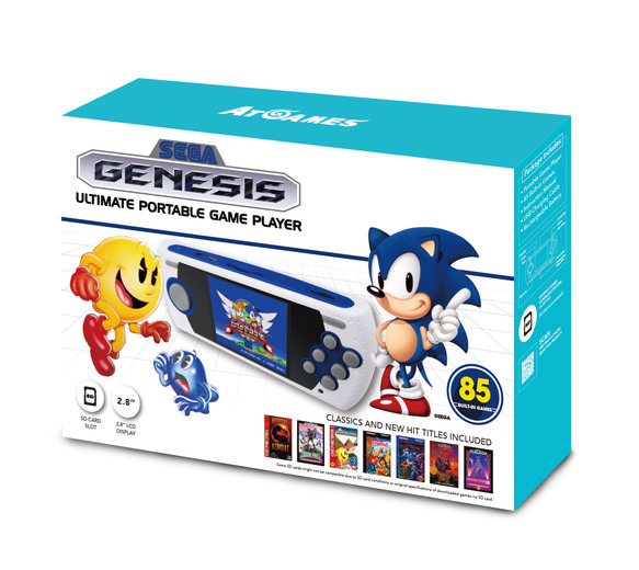 海外版メガドライブ新型「Sega Genesis Flashback」発表―ソフト80本以上内蔵、携帯機も【UPDATE】