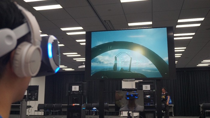 『エースコンバット7 スカイズ・アンノウン』ハンズオン―PS VRによって“空”にいる臨場感が増した！