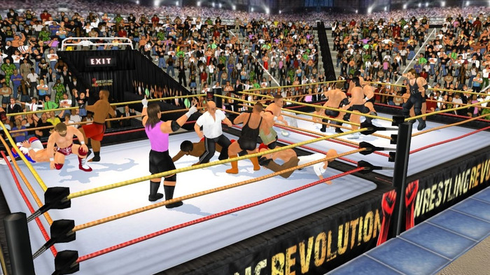 自由度高すぎな3Dプロレスゲーム『Wrestling Revolution 3D』がSteam配信！