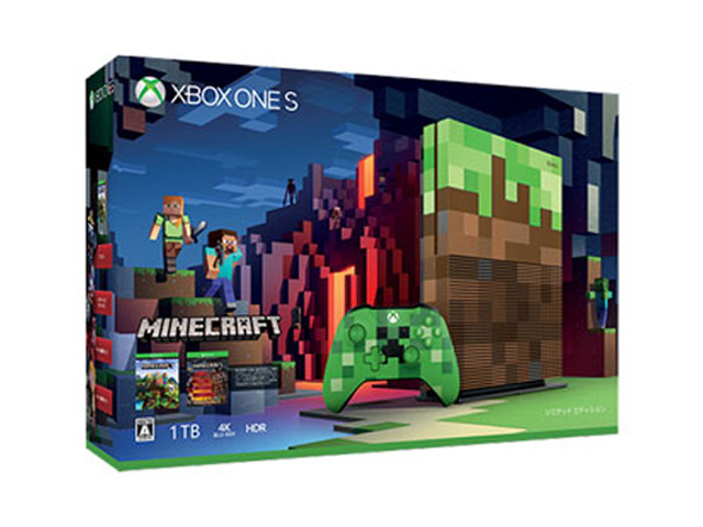 『マインクラフト』デザインの数量限定版Xbox One Sが10月国内発売！