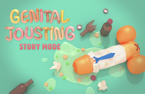 発想もビジュアルもヤバい『Genital Jousting』が正式リリース！―珍プレイだらけのローンチトレイラーも