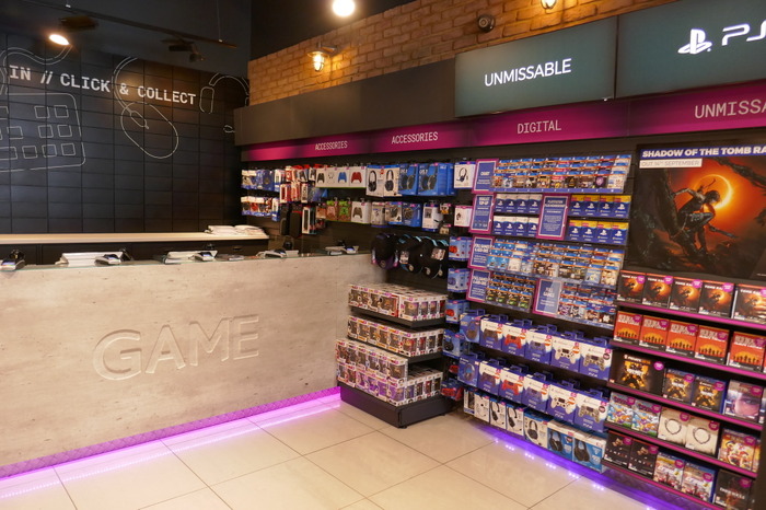 ロンドンのゲームストア「GAME」に潜入―地下にはゲーマーのための空間が広がっていた