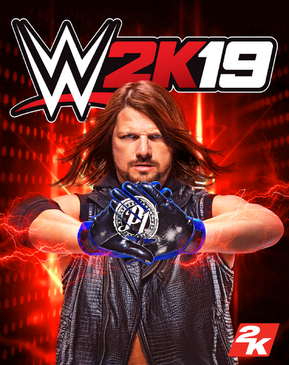 『WWE 2K19』国内発売日決定、カバーはAJスタイルズに！予約特典はWWE元王者レイ・ミステリオ