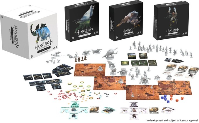 公式ボードゲーム版『Horizon Zero Dawn』2億円以上を調達しKickstarter終了！各種ストレッチゴール全達成
