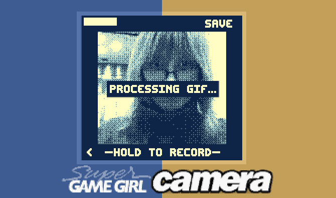 懐かしのゲームボーイソフト『ポケットカメラ』をブラウザで再現した『Super Game Girl Camera』