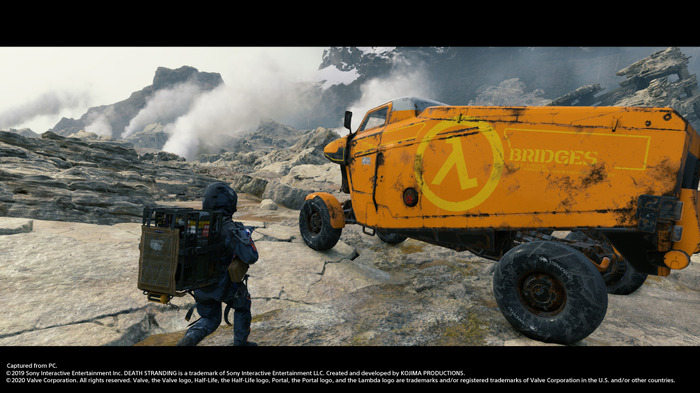 PC版『DEATH STRANDING』新イメージが到着！『Half-Life』コラボのトラック&ホログラムもお披露目