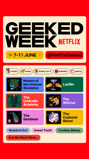 アニメ版『Cuphead』やドラマ「ウィッチャー」シーズン2などの続報が発表される「Netflix Geeked Week」開催決定！