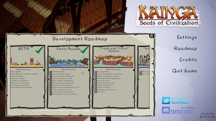 敵か味方か巨大生物！ローグライト村作り『Kainga: Seeds of Civilization』で今日も天災に見舞われる【爆速プレイレポ】