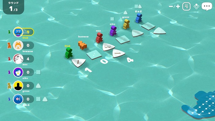 「海底探検」など名作ボードゲームをスイッチで遊ぼう！オンラインプレイも可能な『レッツプレイ！オインクゲームズ』配信開始