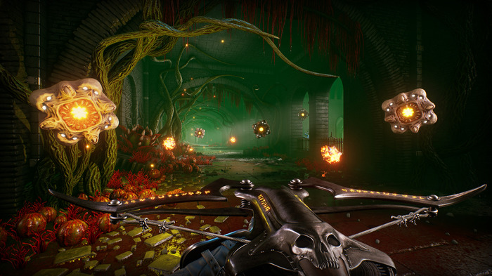 弾幕地獄FPS『Scathe』PC版8月31日リリース決定―処刑人として血飛び散る迷宮を生き残れ