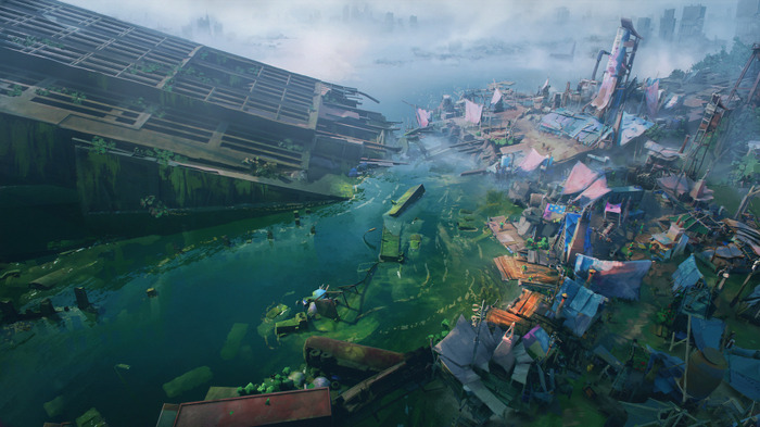水没した世界を舞台にしたコロニー管理SLG『Floodland』Steam向けに海外11月15日リリース【gamescom 2022】