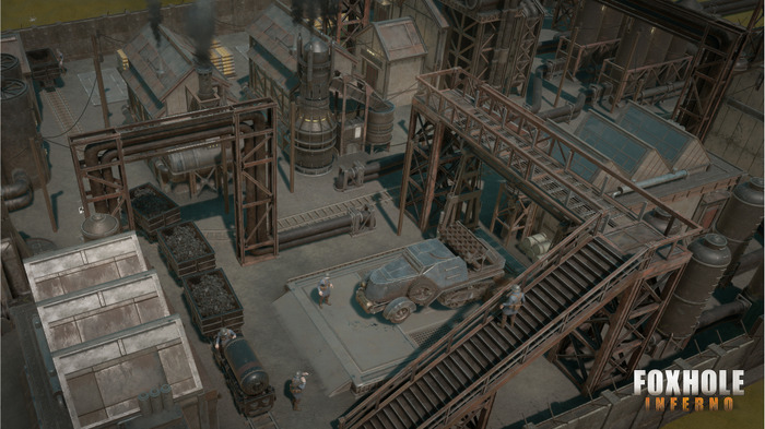 MMO戦争ゲーム『Foxhole』の正式リリース日が決定！ 1.0では鉄道網や工業施設の建設が可能に