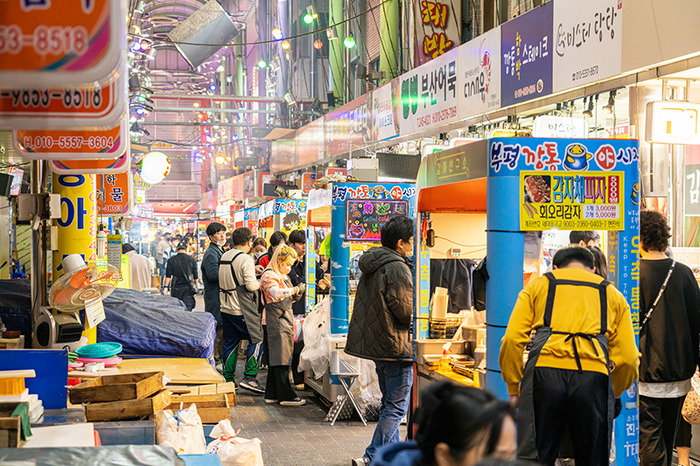 富平カントン市場・夜市（韓国で一番古い夜市）