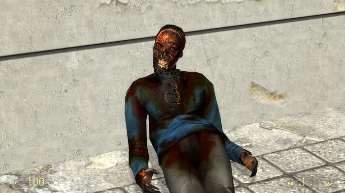 『Half-Life 2』の死体モデルに“本物の死体”写真をテクスチャとして使用していた！？