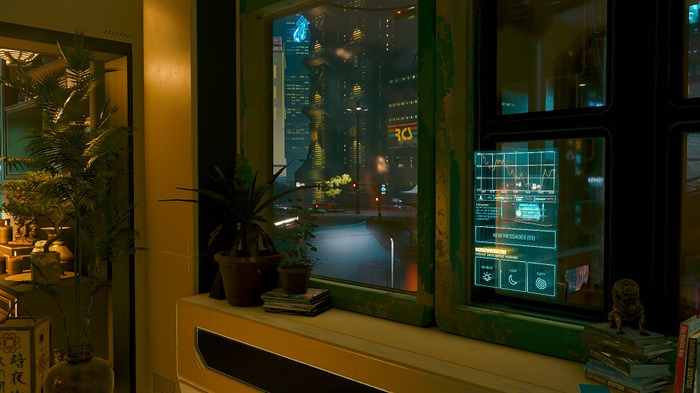 溢れる機能美！『サイバーパンク2077』アパートの窓を「E3 2018」に登場した未来的なものにするMod公開
