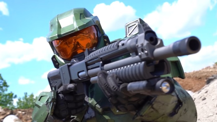 『Halo』のM90ショットガンを“リアル”に再現、ファンメイドのカスタムガンをチーフが撃つ！