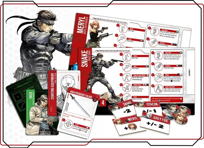 日本語版も制作決定！メタルギアのボドゲ『Metal Gear Solid: The Board Game』発表―ダンボール姿なスネークのコマも